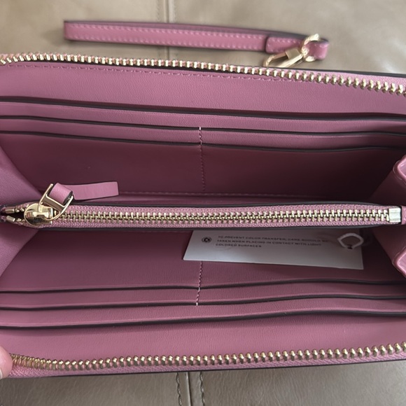 Tory Burch Pink Ginger Wallet/Wristlet - Picture 2 of 4
